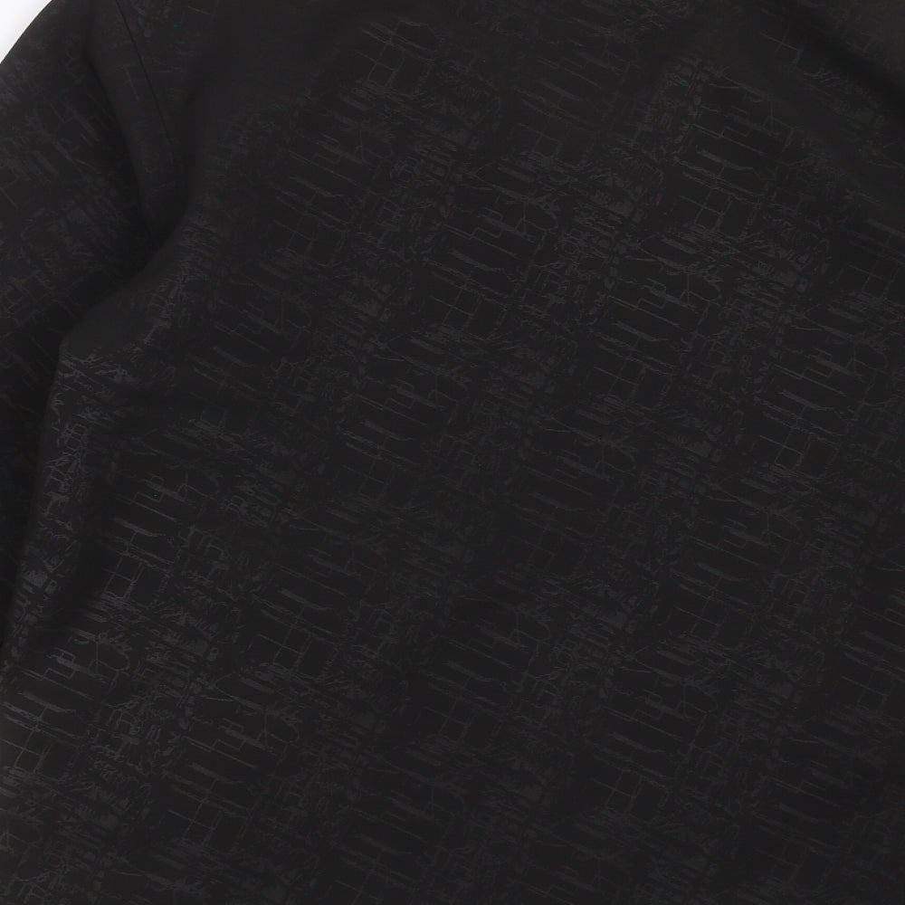 Donnay Mens Black Geometric  Jacket  Size L  - Soft Shell