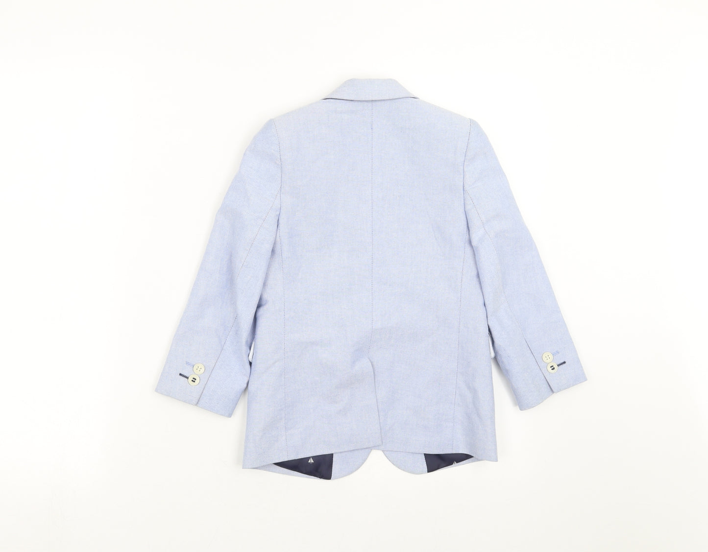 Marks and Spencer Boys Blue   Jacket Blazer Size 5-6 Years  - Suit Jacket