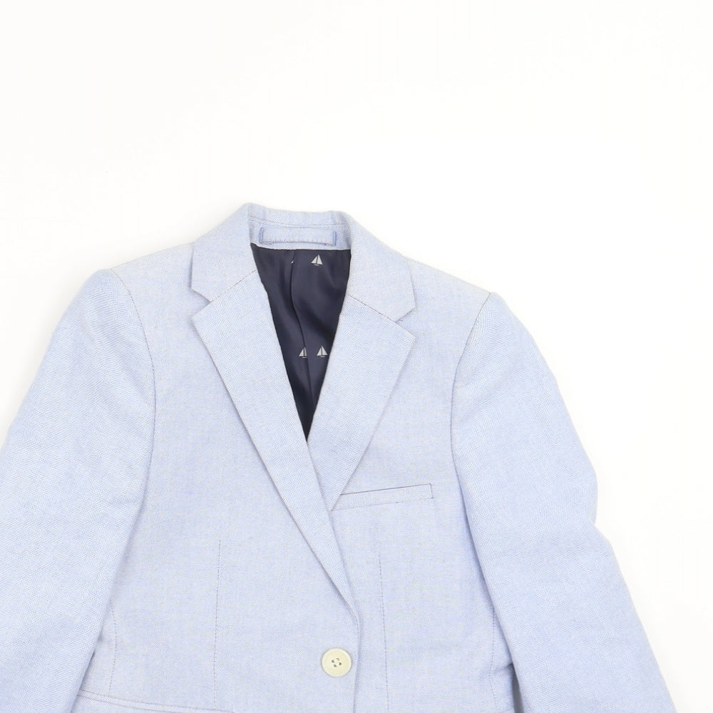 Marks and Spencer Boys Blue   Jacket Blazer Size 5-6 Years  - Suit Jacket