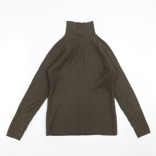 Nouveau Edition Womens Green  Knit Pullover Jumper Size 12