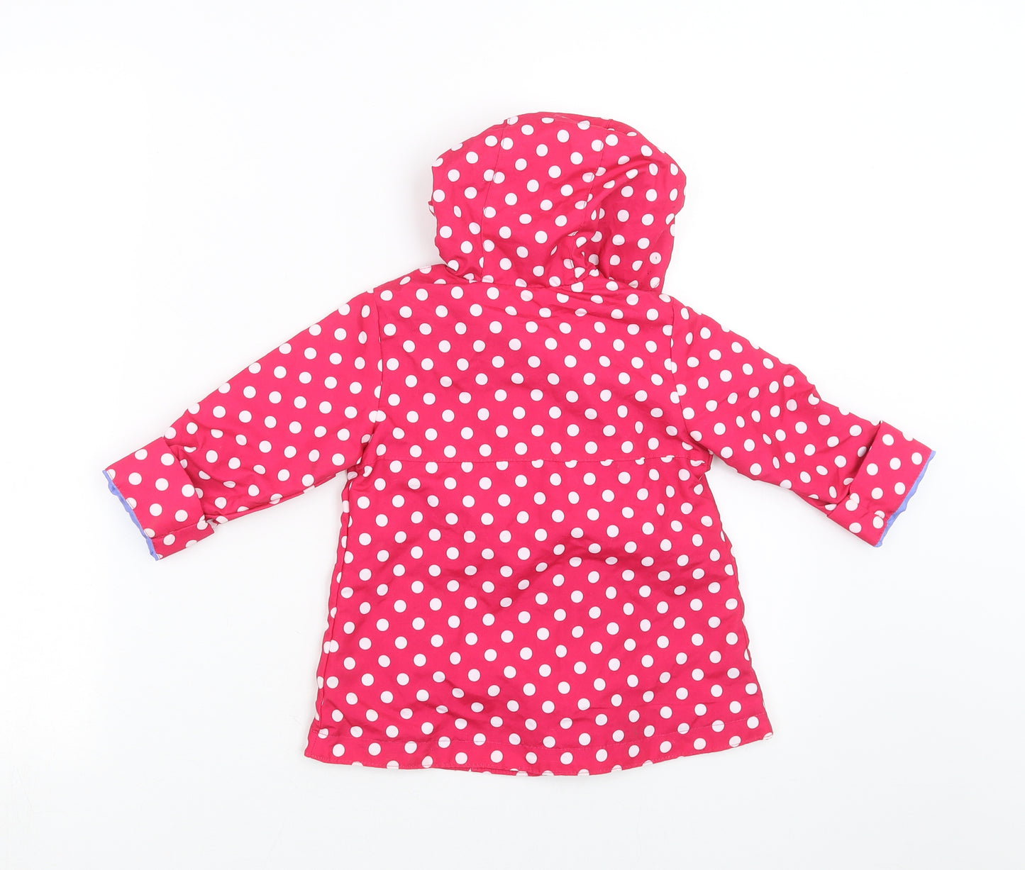 F&F Girls Pink Polka Dot  Jacket  Size 12-18 Months