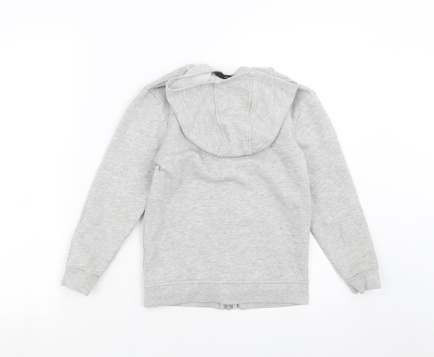 George Boys Grey   Full Zip Hoodie Size 8-9 Years