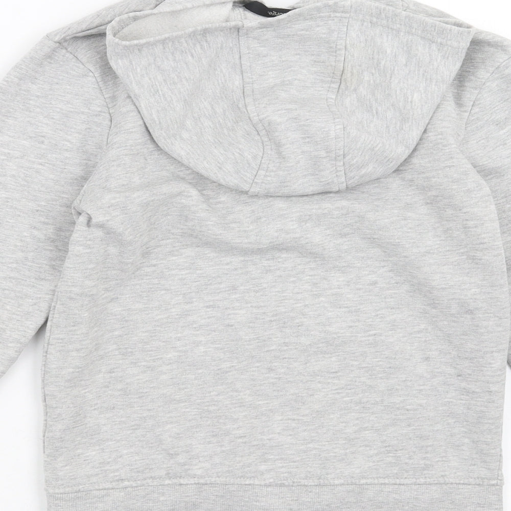 George Boys Grey   Full Zip Hoodie Size 8-9 Years