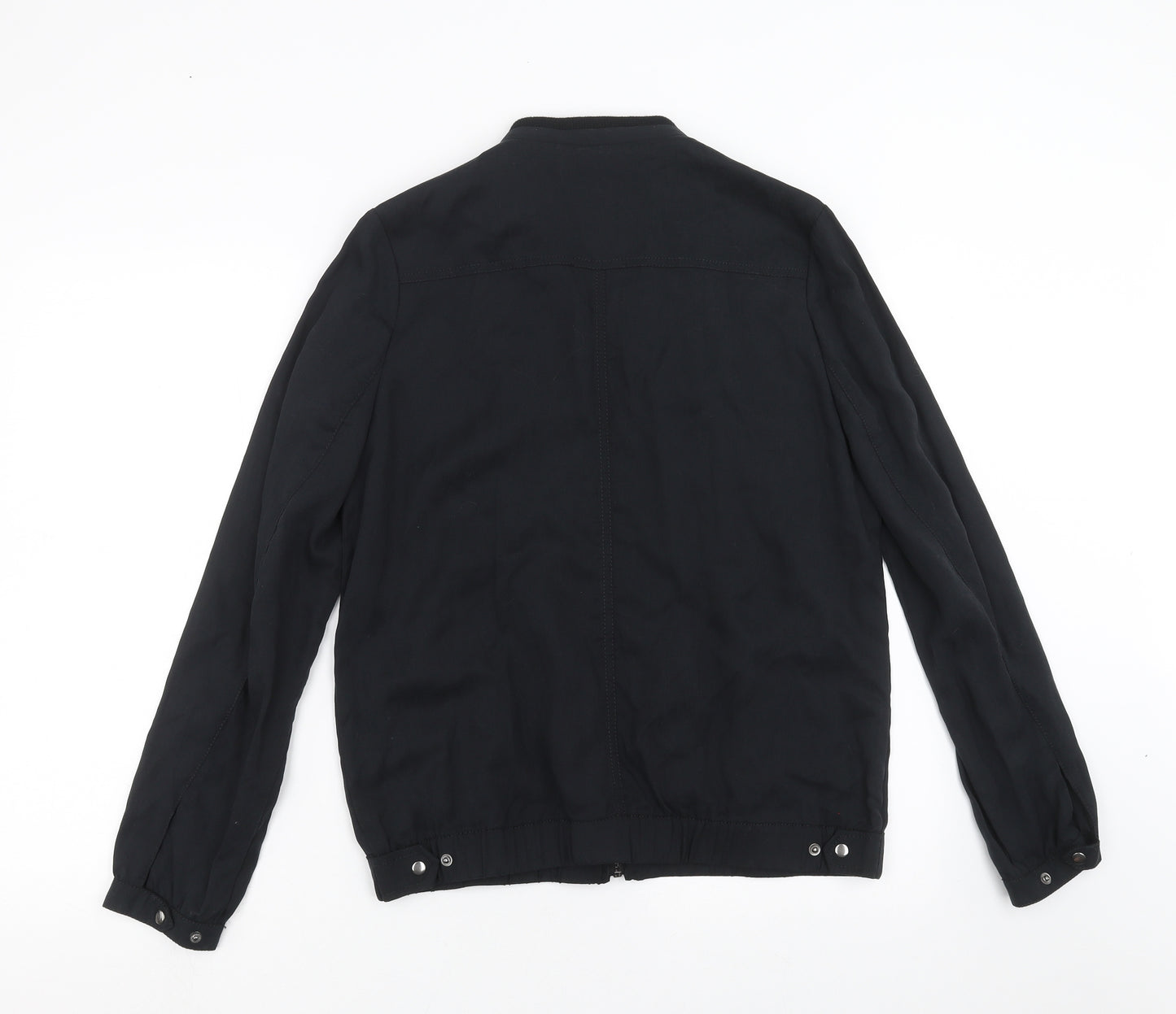 NEXT Womens Black   Bomber Jacket Jacket Size 10