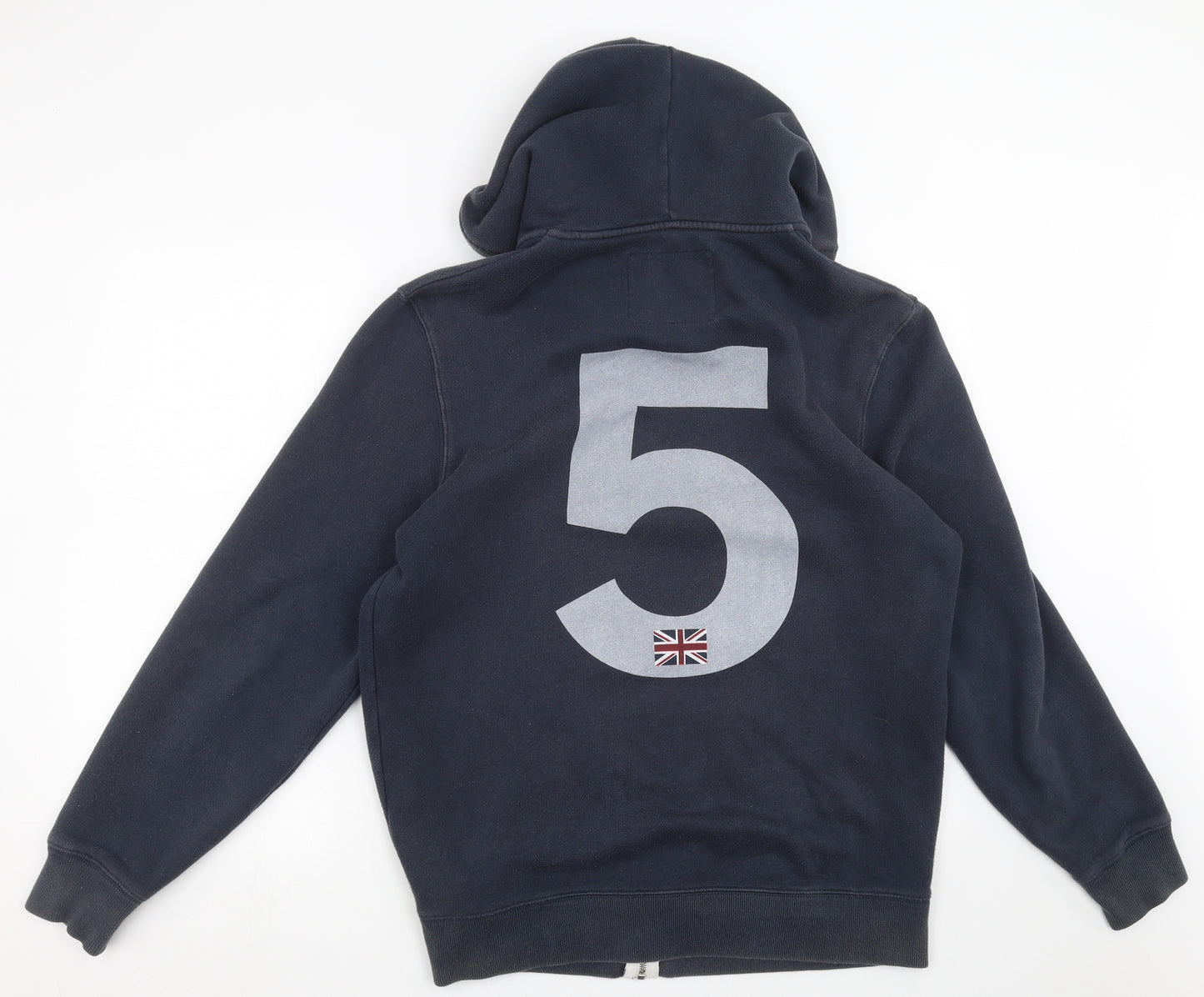 Jack Wills Mens Blue   Full Zip Hoodie Size XL