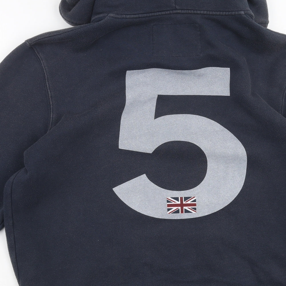 Jack Wills Mens Blue   Full Zip Hoodie Size XL