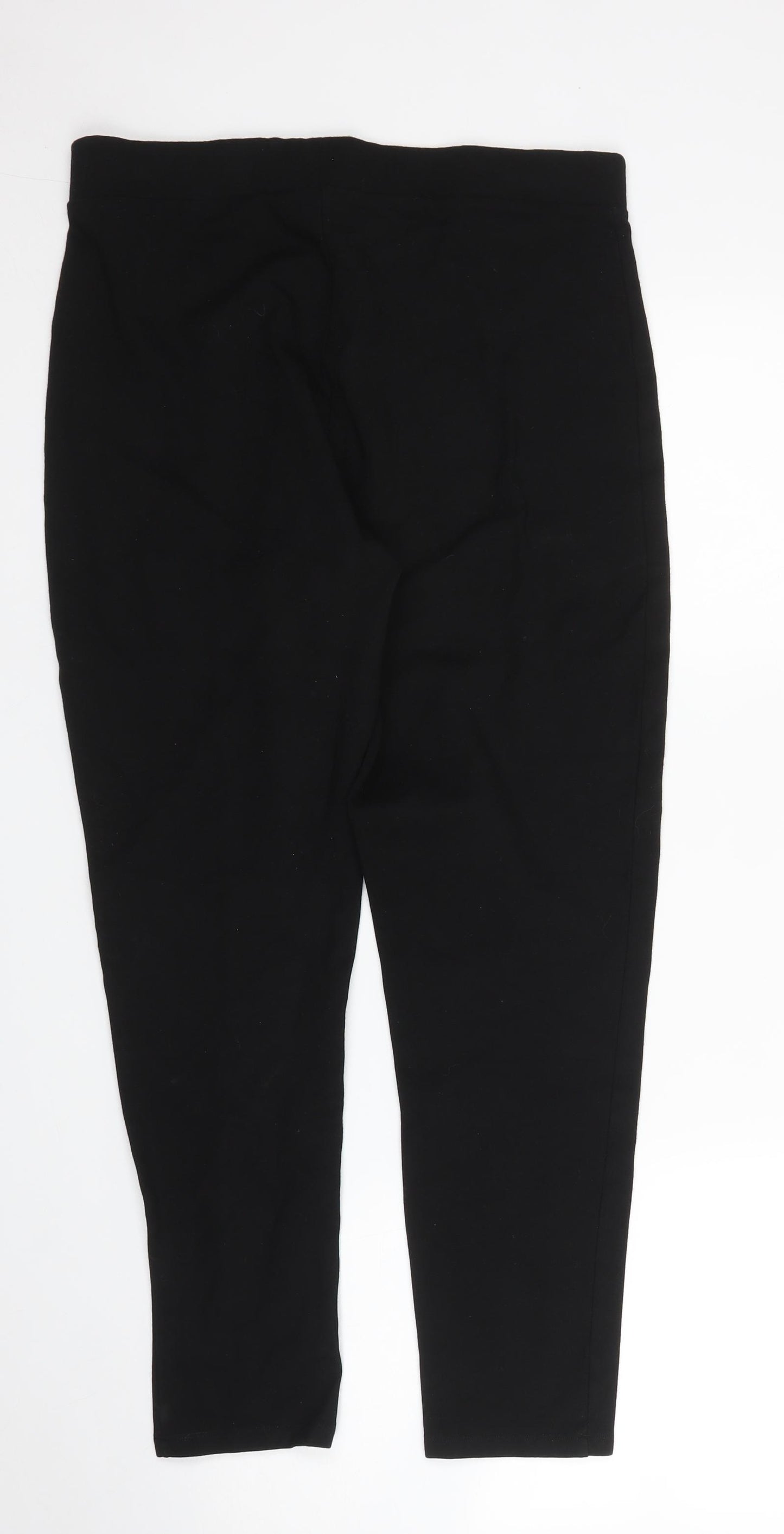 TU Womens Black   Carrot Leggings Size 14 L25 in