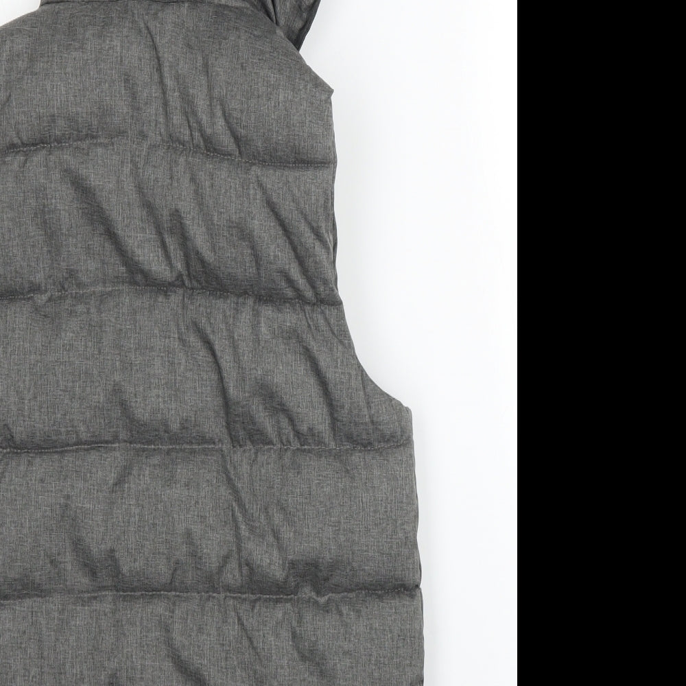 Matalan Boys Grey   Gilet Coat Size 10 Years