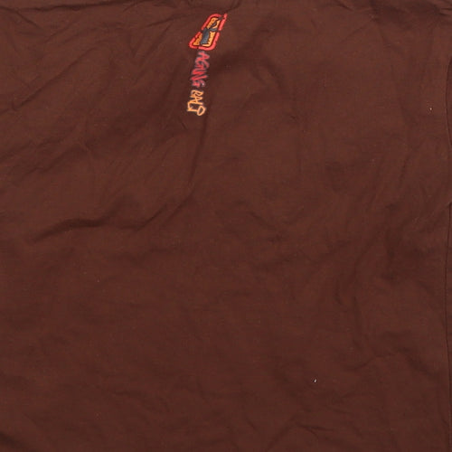 Preworn Boys Brown   Basic T-Shirt Size 5 Years  - Batman