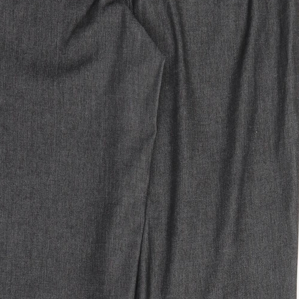 M&S Womens Grey   Trousers  Size 32 in L28 in