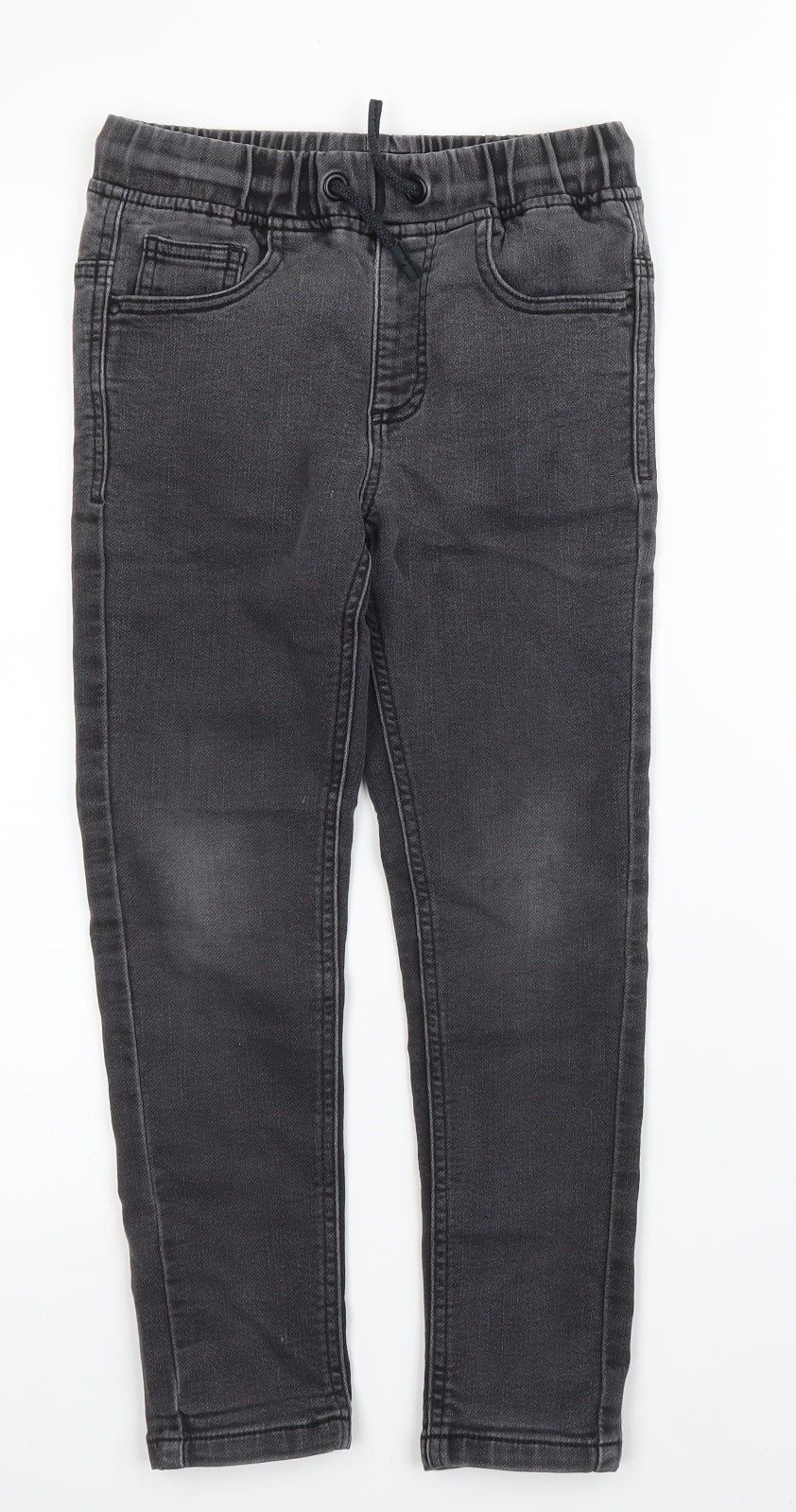 Matalan Boys Grey  Denim Skinny Jeans Size 8 Years