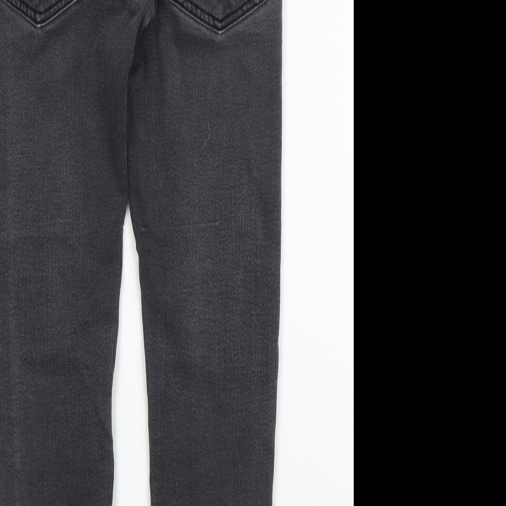 Matalan Boys Grey  Denim Skinny Jeans Size 8 Years