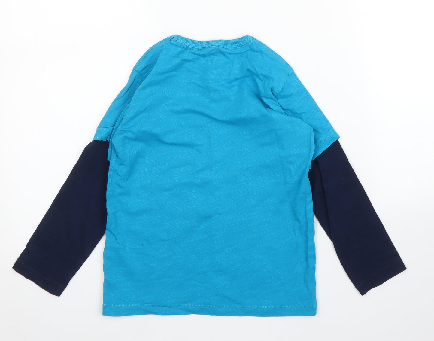 Debenhams Boys Blue   Basic T-Shirt Size 5 Years