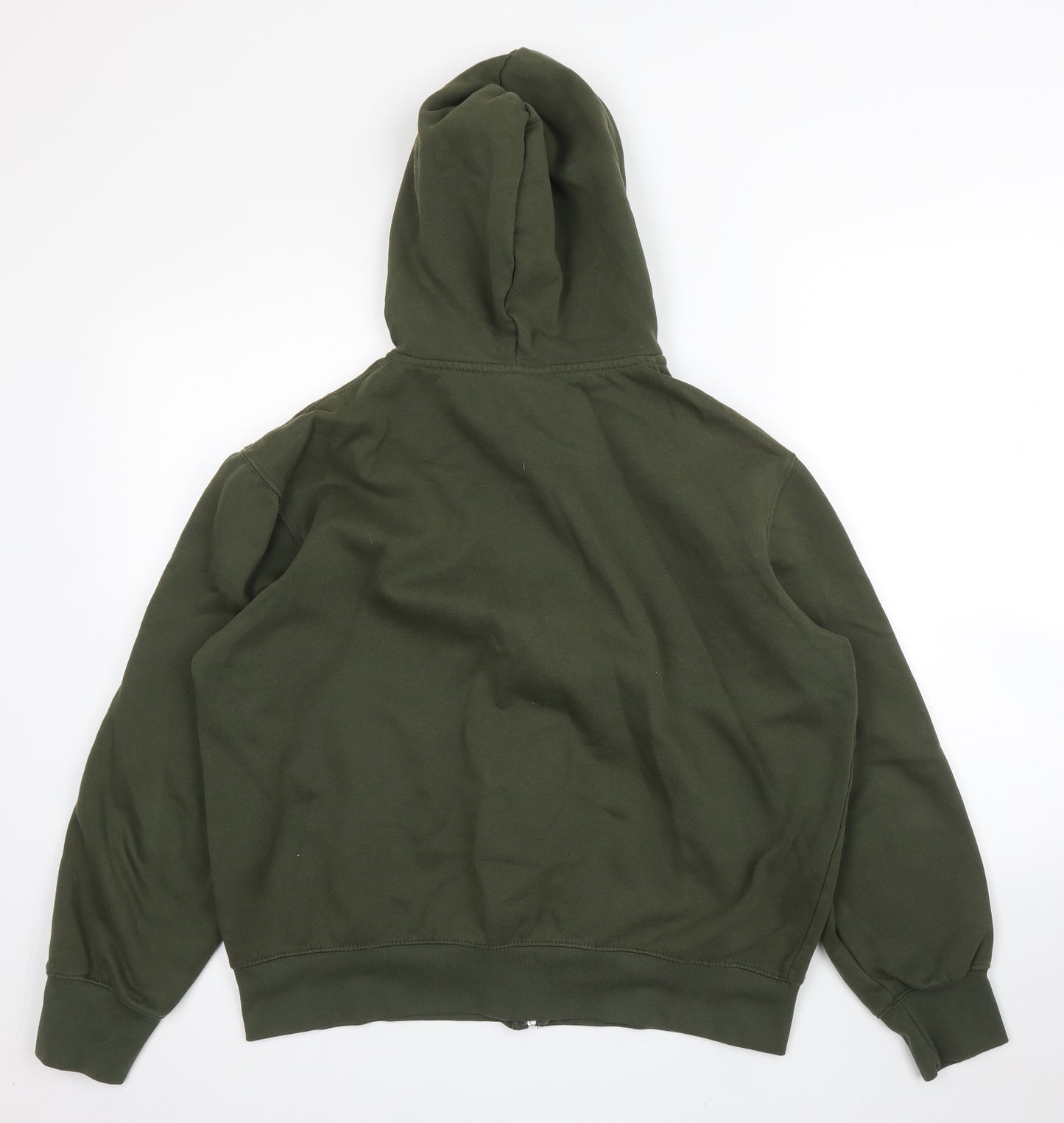 H&M Mens Green   Full Zip Hoodie Size M