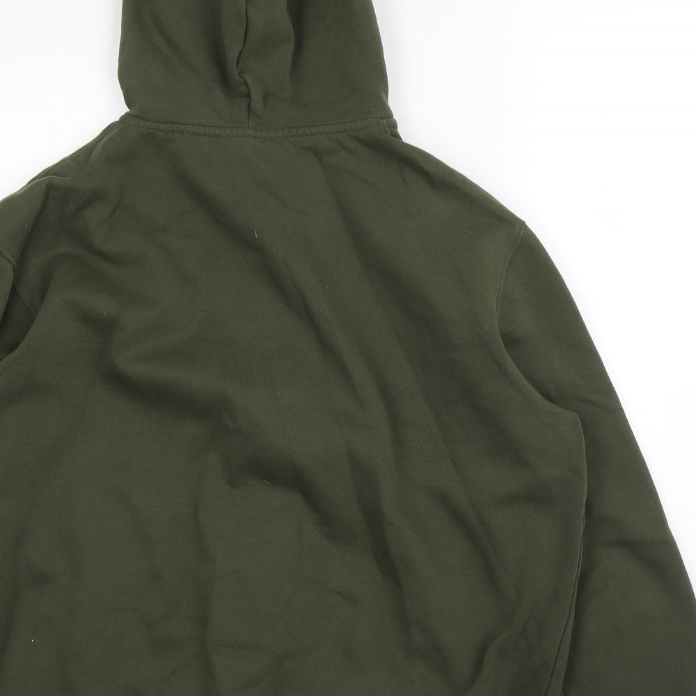 H&M Mens Green   Full Zip Hoodie Size M