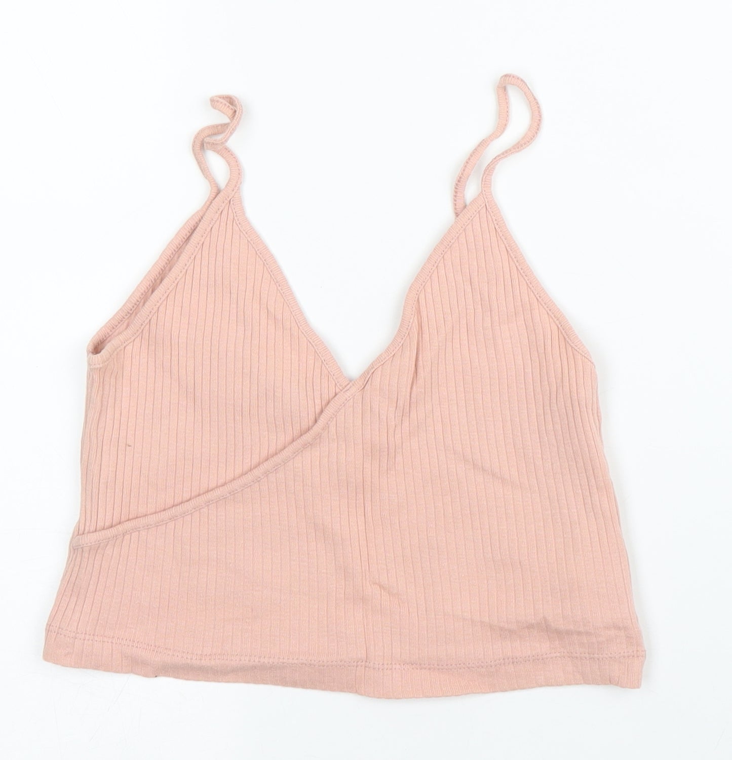 Topshop Womens Pink   Camisole Tank Size 10  - Cropped