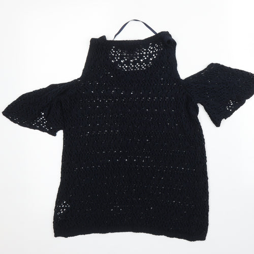 Primark Womens Black   Pullover Jumper Size 10