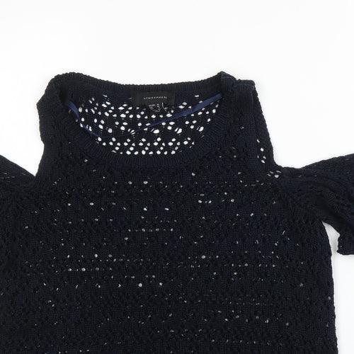 Primark Womens Black   Pullover Jumper Size 10
