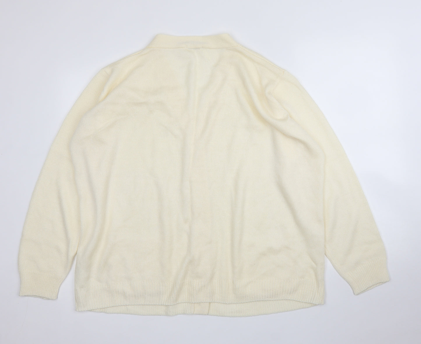 Damart Womens Ivory   Cardigan Jumper Size 24