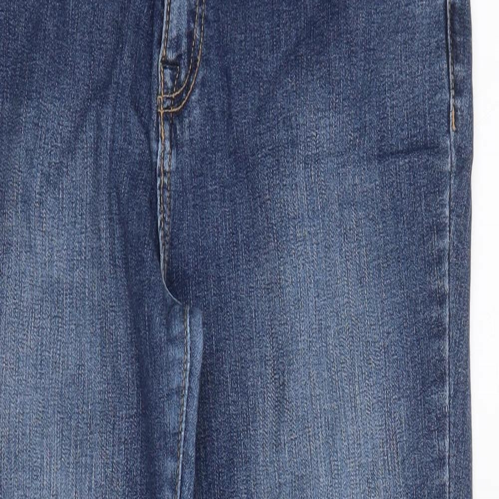 Dorothy Perkins Womens Blue  Denim Bootcut Jeans Size 12 L26 in