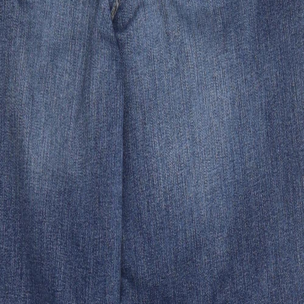 Dorothy Perkins Womens Blue  Denim Bootcut Jeans Size 12 L26 in