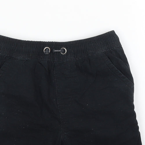 George Boys Black   Bermuda Shorts Size 6 Years
