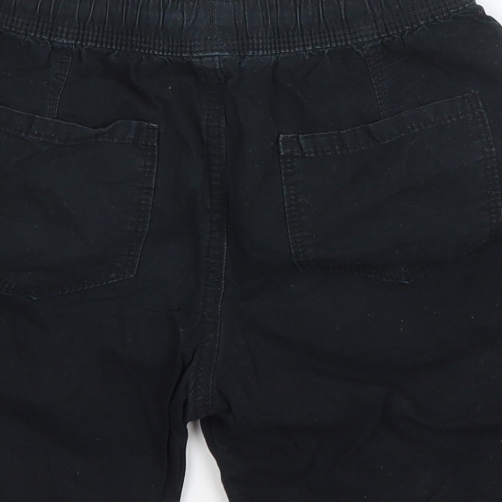 George Boys Black   Bermuda Shorts Size 6 Years