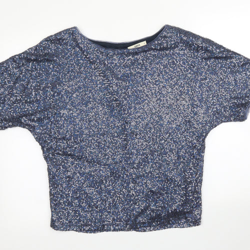 Oasis Womens Blue   Basic Blouse Size XS