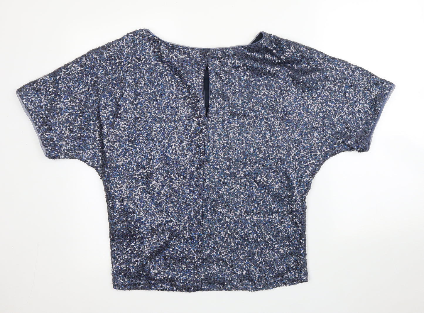 Oasis Womens Blue   Basic Blouse Size XS