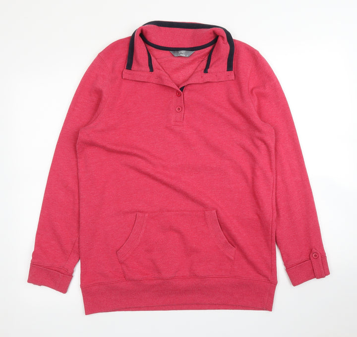 M&Co Womens Pink   Pullover Jumper Size 12