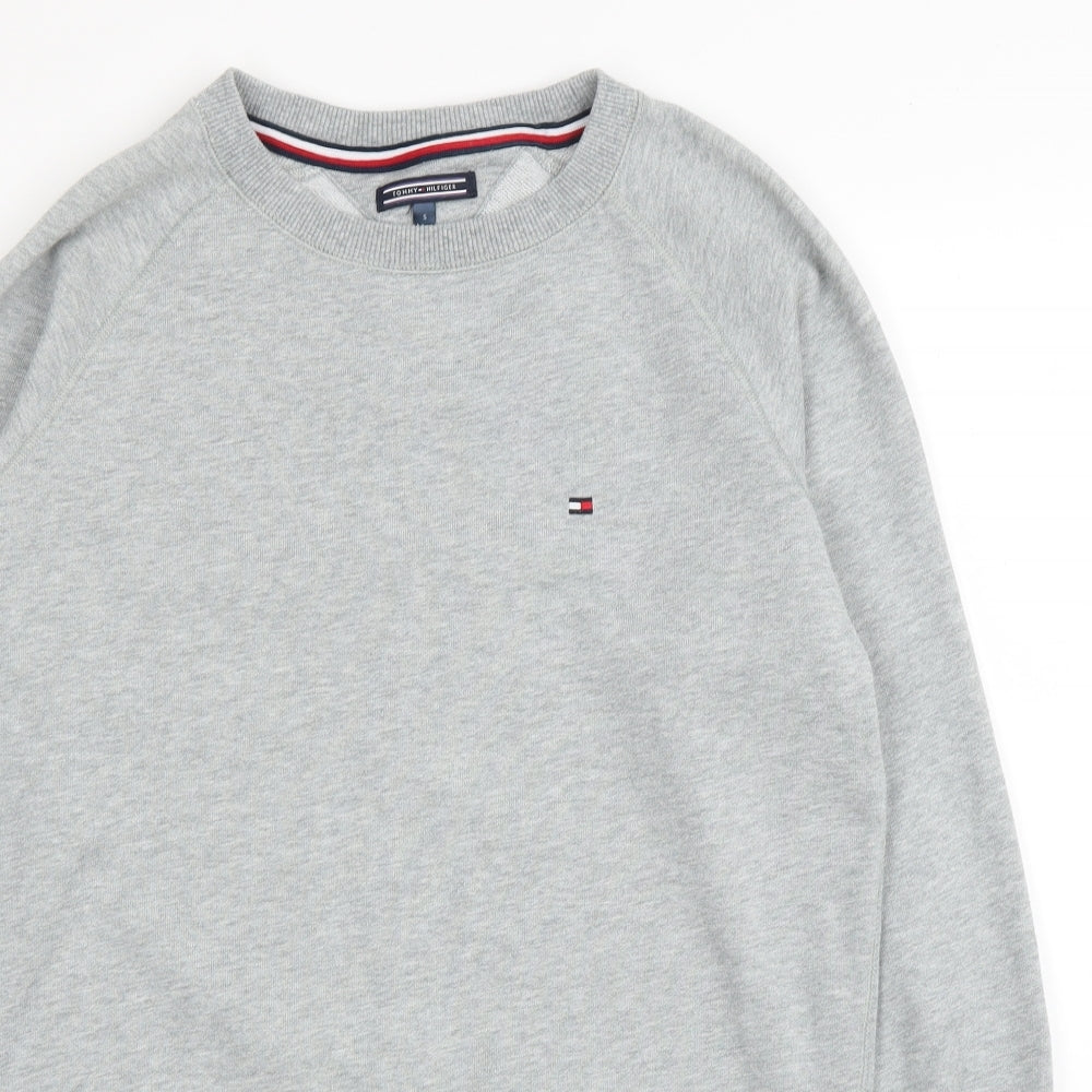 Tommy Hilfiger Mens Grey   Pullover Jumper Size S