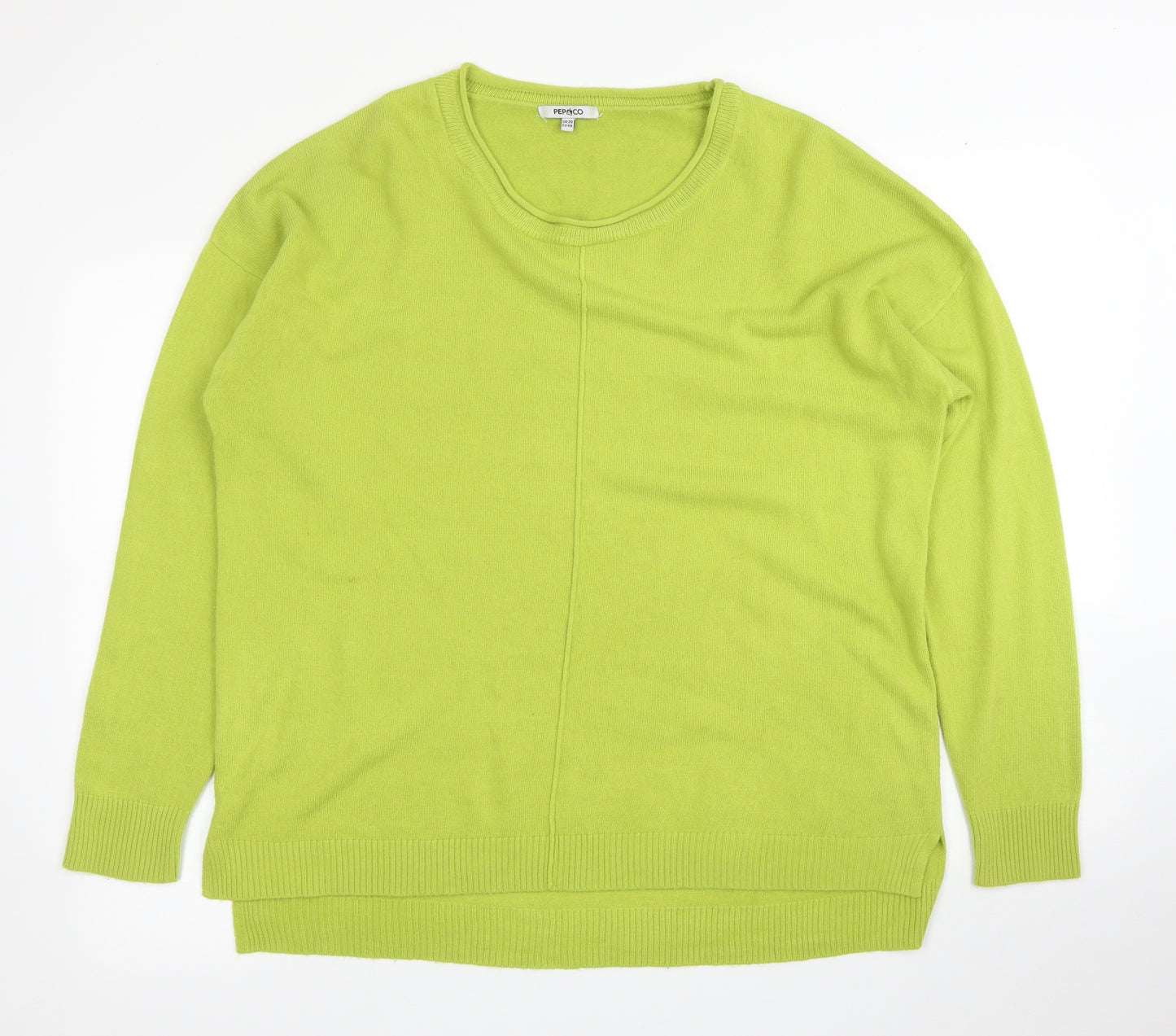 Pep&Co Womens Green   Pullover Jumper Size 20