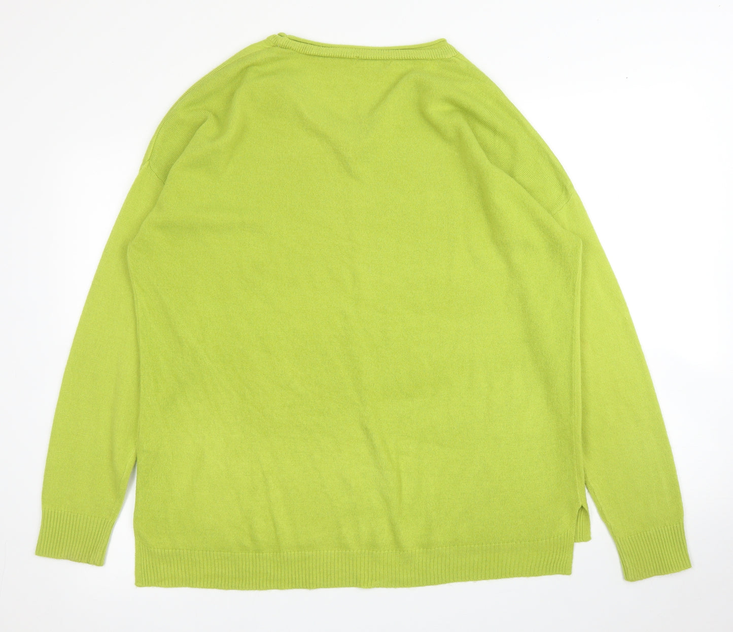 Pep&Co Womens Green   Pullover Jumper Size 20