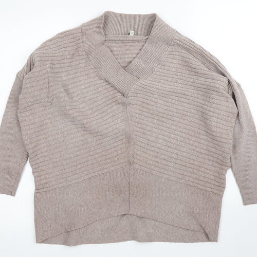 River Island Womens Beige   Pullover Jumper Size S