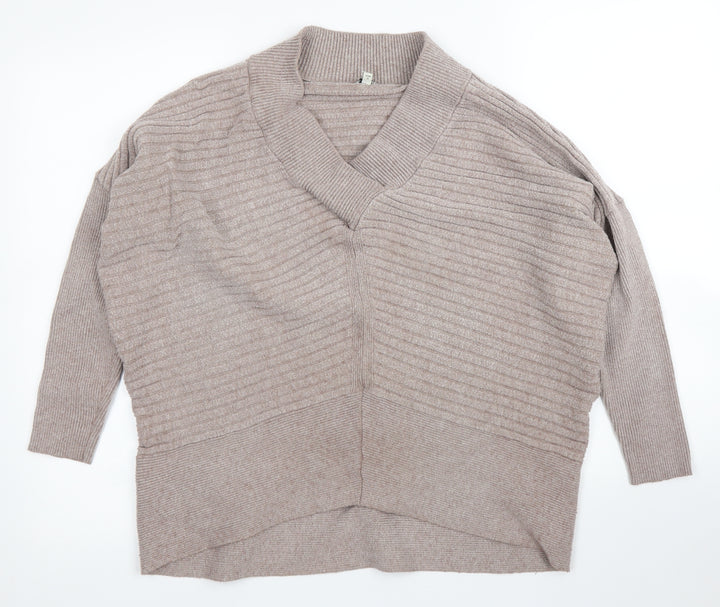 River Island Womens Beige   Pullover Jumper Size S