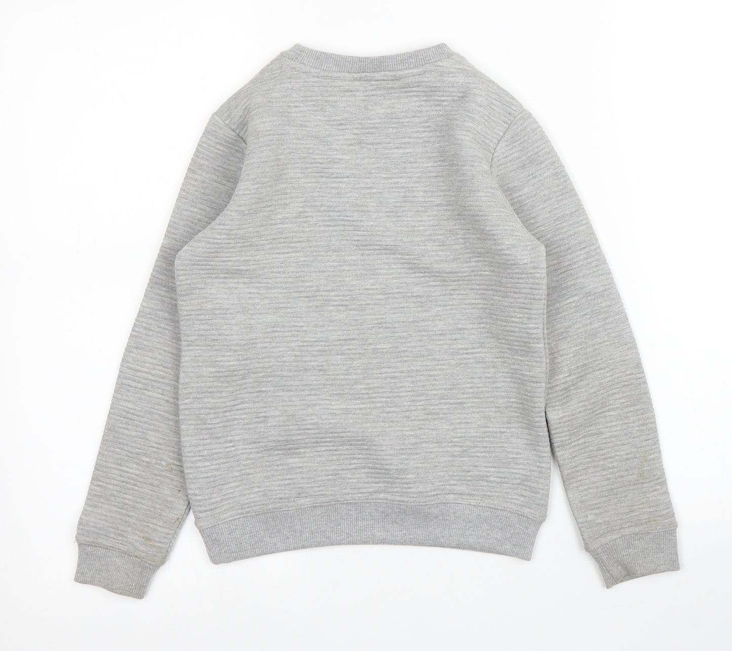 Pep&Co Girls Grey   Pullover Jumper Size 7 Years