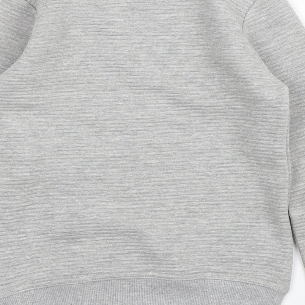 Pep&Co Girls Grey   Pullover Jumper Size 7 Years