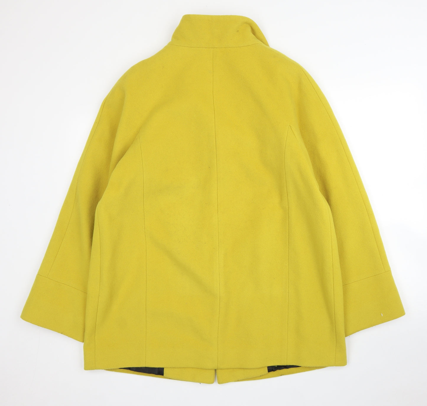 Windsmoor Womens Yellow   Overcoat Coat Size L
