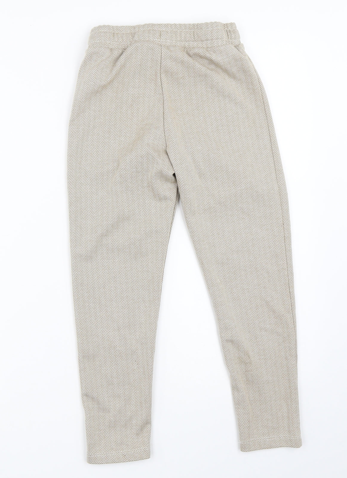 River Island Boys Beige   Capri Trousers Size 7-8 Years