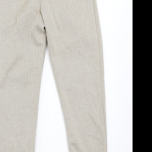 River Island Boys Beige   Capri Trousers Size 7-8 Years