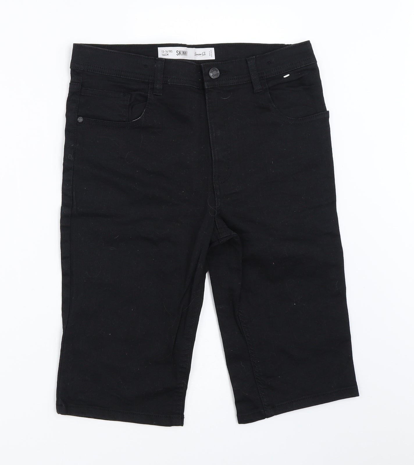 Primark Boys Black   Cropped Jeans Size 13-14 Years