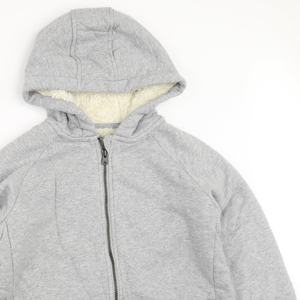 NEXT Boys Grey   Full Zip Hoodie Size 12 Years