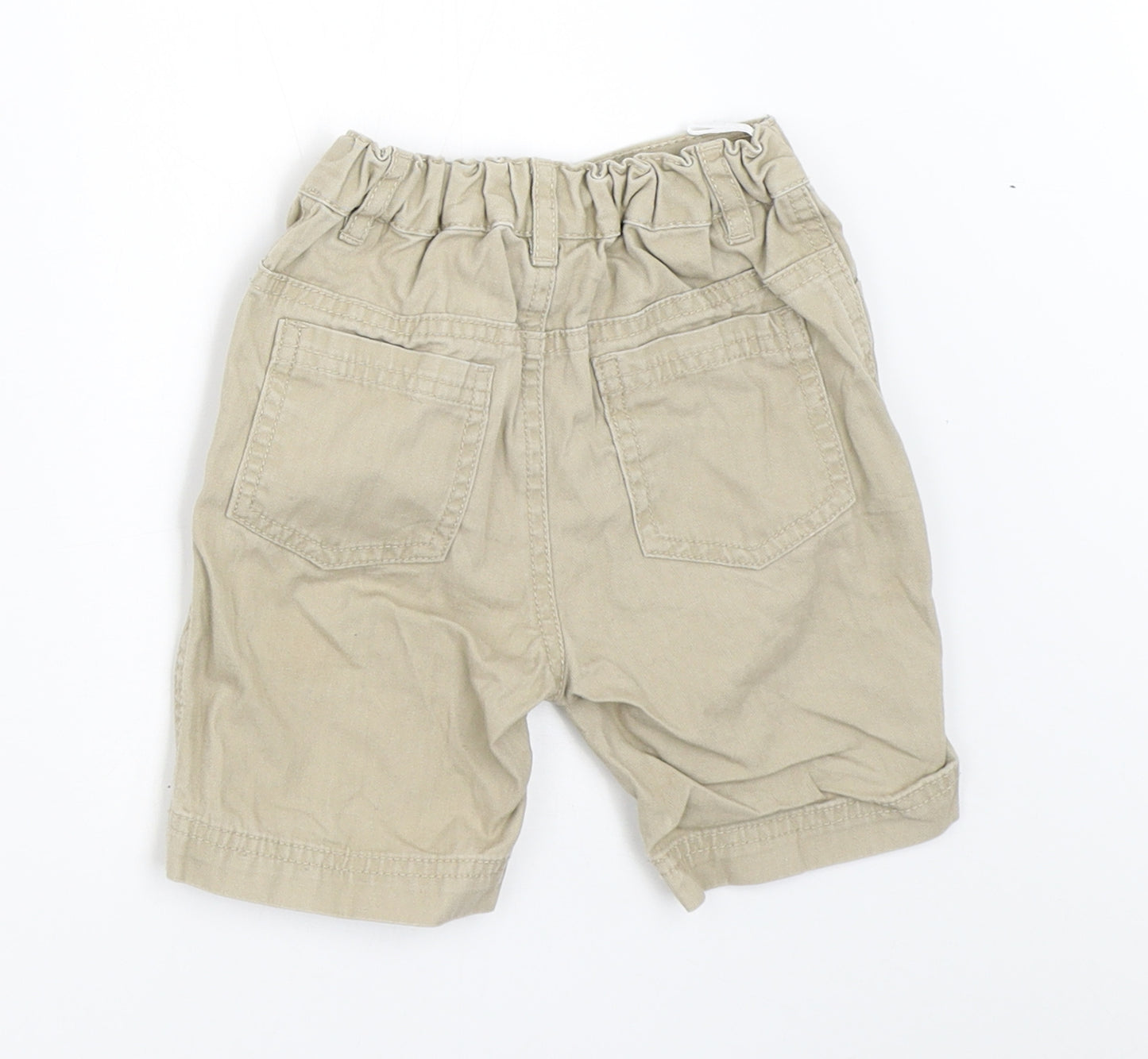 Baby Club Boys Beige   Cropped Trousers Size 12 Months