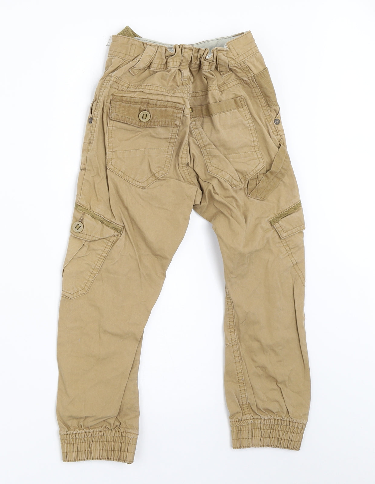 NEXT Boys Beige   Cargo Trousers Size 6 Years
