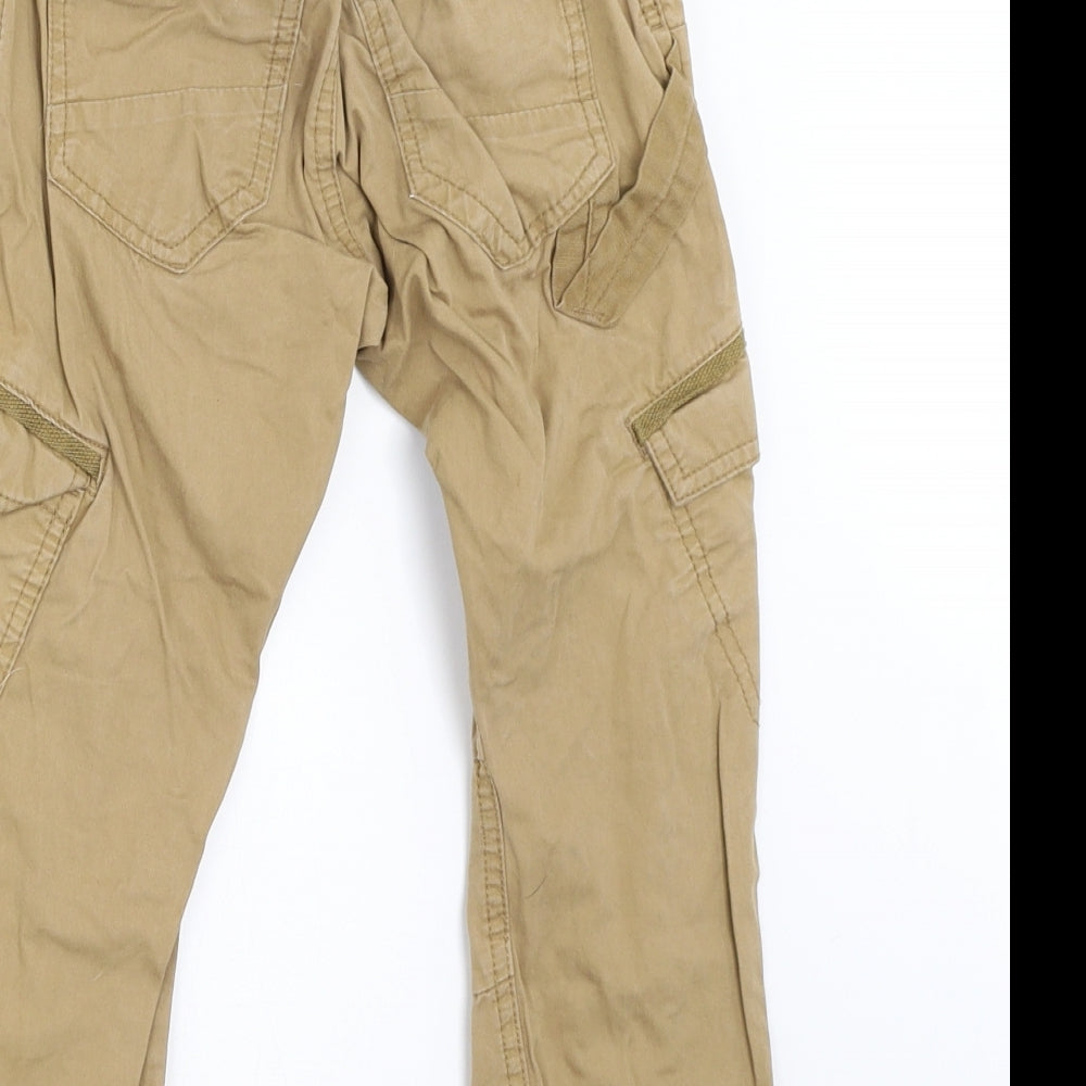 NEXT Boys Beige   Cargo Trousers Size 6 Years