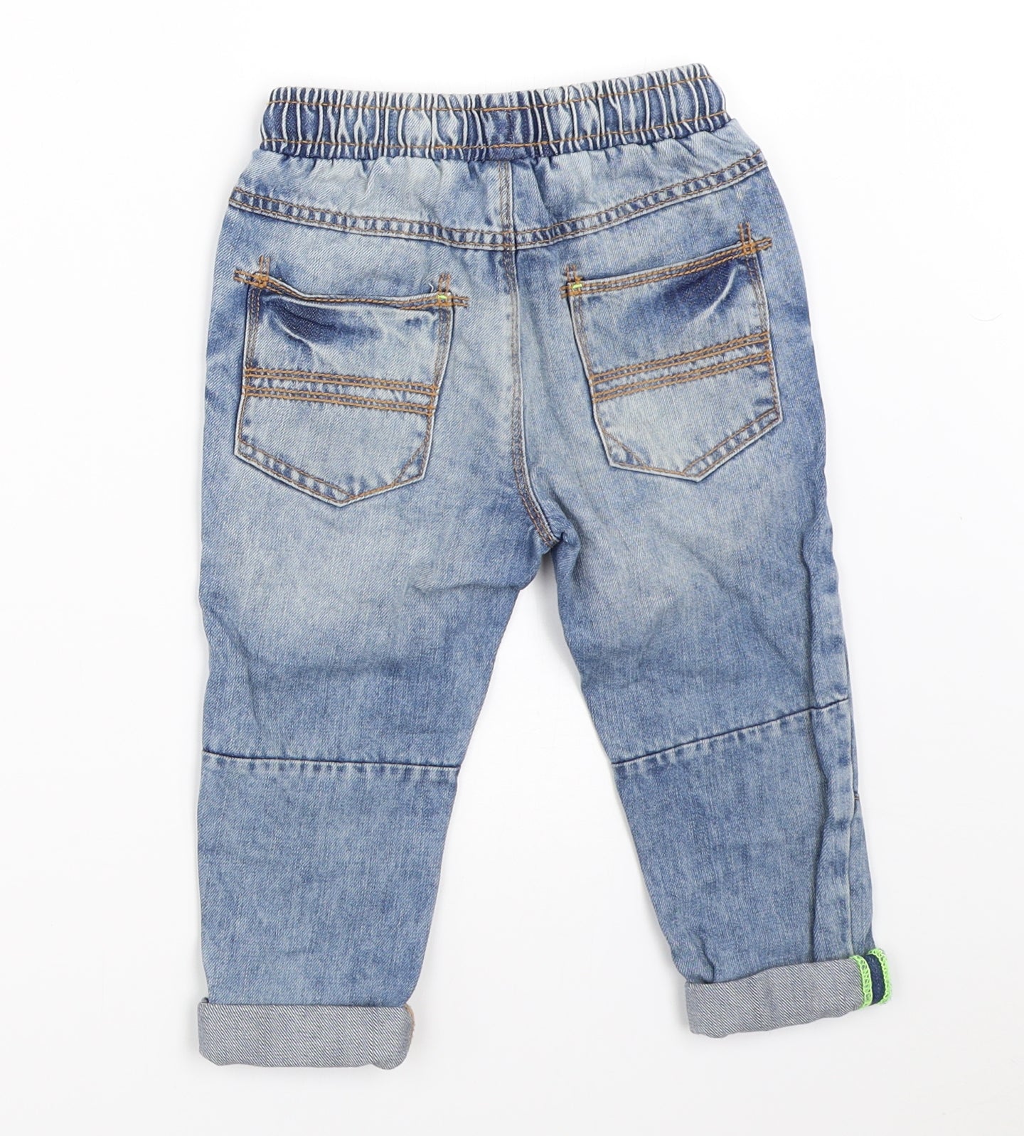 George Boys Blue  Denim Straight Jeans Size 2-3 Years