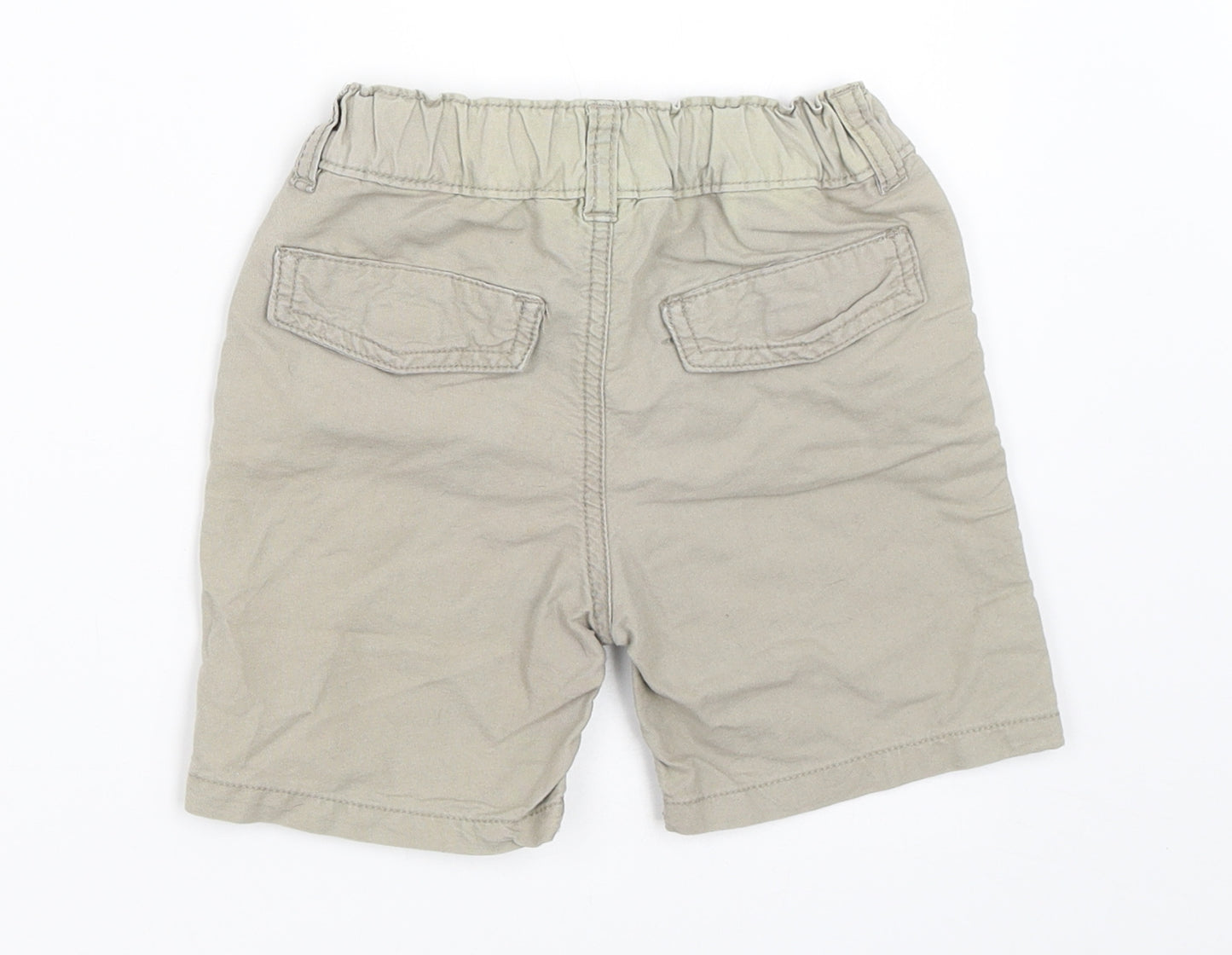 H&M Boys Beige   Cropped Trousers Size 12-18 Months