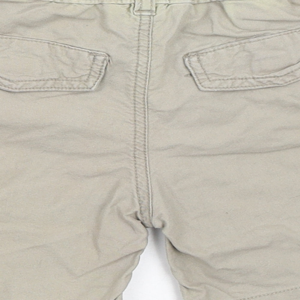 H&M Boys Beige   Cropped Trousers Size 12-18 Months