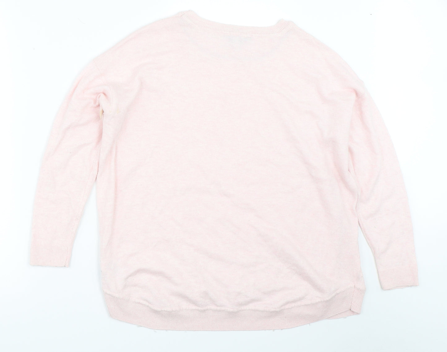 Joules Womens Pink   Pullover Jumper Size 10