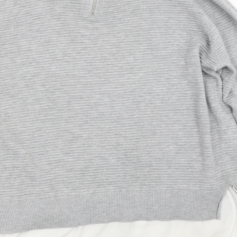 Primark Womens Grey   Pullover Jumper Size XL